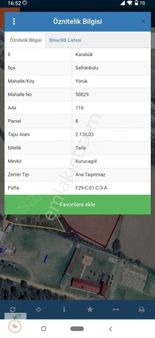 Karabük Safranbolu Ana Yola Yakın Satılık Arazi