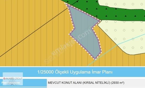 İzmit Bulduk Köy İçi %40 İmarlı 3 Dönüm Satılık Arsa Parseli