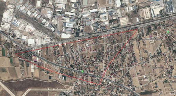 Yazıkonak'ta Satılık Uygun Arsa