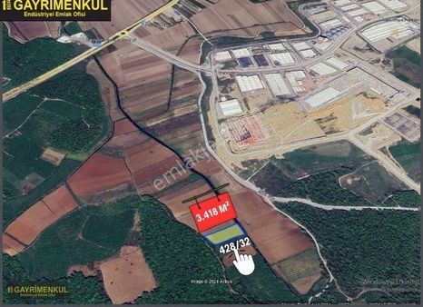 Ferizli Osb Genişleme Sahası İçinde 3.418 M² Fırsat Arsa