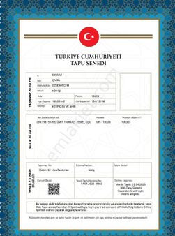 Denizli Çivril Müstakil Tapu Sahibi Perta Emlak Ümit Tahmaz