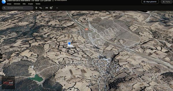 Balıkesir Altıeylül Dallımandıra'da, İmara Yakın,müstakil Tarla