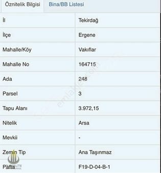 E 5 Cephe Osb Arsası