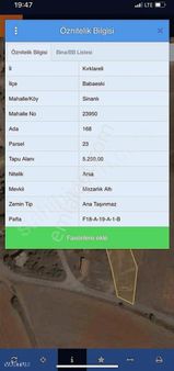 Fırsat 500 Mt2 Arsa