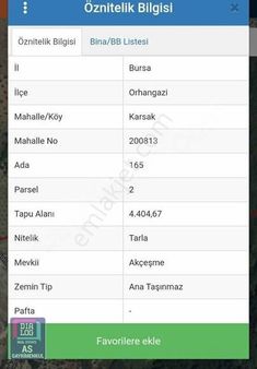 11.306 M2 3 Tapu Güvenli-karsak