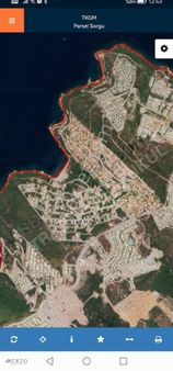 Muğla Milas Boğaziçinde 2 Kat İmarlı, Özel Plajli Satılık Arsa