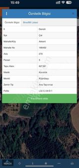 Winox Tan Çal Akkent Te Satılık Bağ