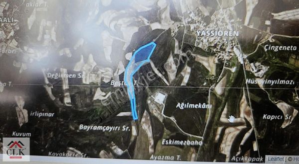 Clk'dan Yassıörende Satılık Arsa Zirve Konumda