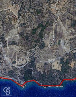 Kıran Mah Deniz Manzaralı İçinde Ahşap Ev Zeytinli Satılık Tarla