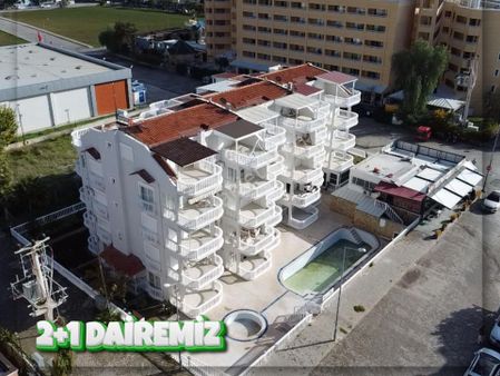 Didim Çamlıkta Satılık Denize 300mt Havuzlu Sitede 2+1 Geniş Balkonlu Daire