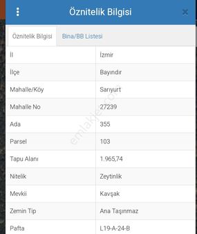 Bayındır Sarıyurt'ta Uygun Fiyata Acil Satılık Yatırımlık Arazi