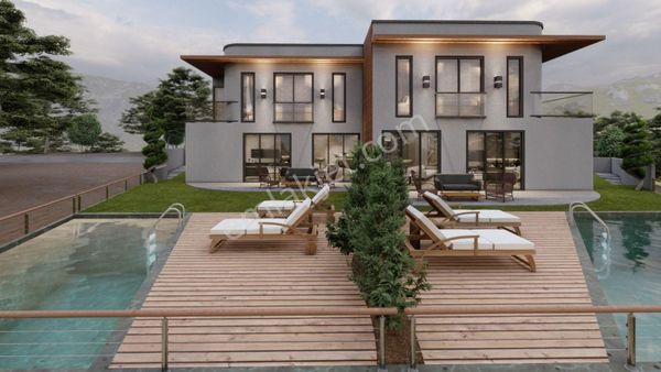Dörttepe'de Satılık Lüks 5+2 İkiz Müstakil Villalar