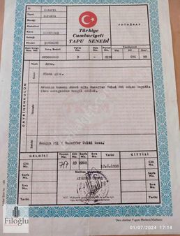 Filoğlu Gayrimenkulden Satılık Arsa