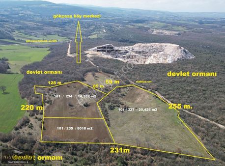 Müftüoğlundan Gökcesuda Satılık Yatırım Arazisi