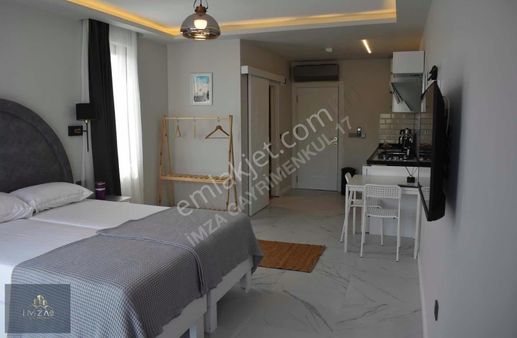 Gökçeada Meydanda Eşyalı Kiralık Stüdyo-ofis
