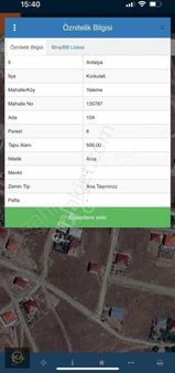 Antalya Korkuteli Yeleme Mahallesinde Satılık Arsa