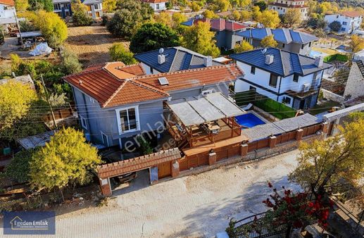 Egeden Emlak Marmaris Söğüt Satılık 5+1 Müstakil Havuzlu Villa