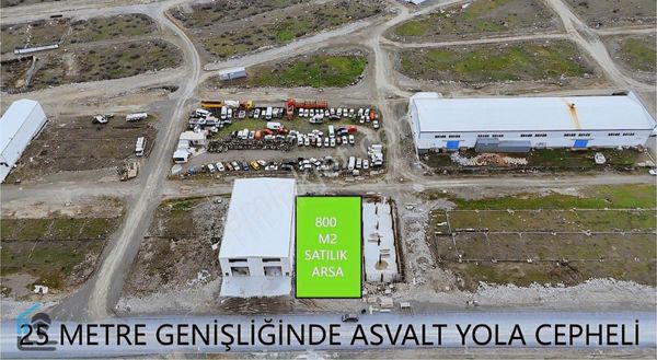 Atatepe Sanayi Sitesinde 411 Ada 800 M2 İyi Konumda Satılık Arsa