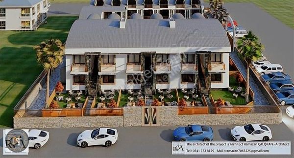 Belek Turizm Merkezinde Sitede Satılık 1+1 Lüks Daireler