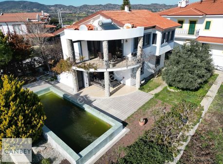 Datça Burgaz'da Full Deniz Manzaralı Havuzlu Dubleks Villa