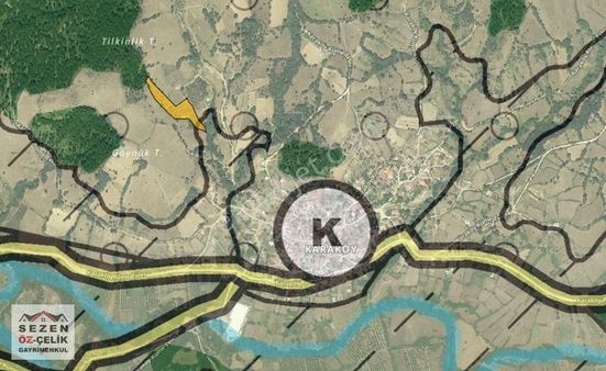 Bayramiç Karaköy De Satılık Tarla