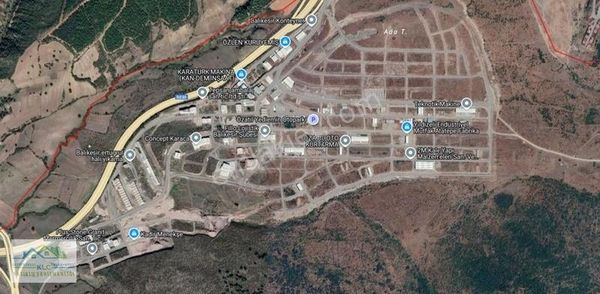 Klc'den Atatepe Sanayi Sitesinde 4.550 M² Satılık Ticari Arsa
