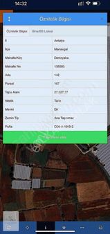 Volkan Emlak'tan Manavgat Denizyaka Mahallesinde Satılık Tarla