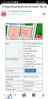 Antalya Döşeme Altında Satılık İmarlı Konut Arsası