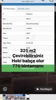 Sılıvrı Butukkılışlı Mahlesı Satılık Arsa