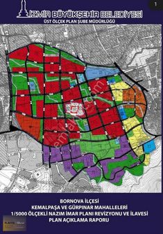 Bornova Pınarbaşı Tır Garajı Lejantlı Satılık Arsa