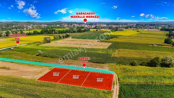 Çatalca Karacaköy'de 1adet 610metre Çaplı Muvafakatnameli