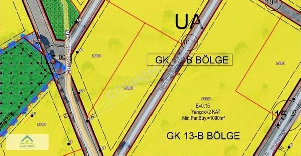 Gebze Cumaköy'de Villa İmarlı 4307 M2 Tek Tapu Arsa