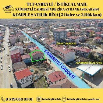 Cadde Üzeri Ziraat Bankası Karşısı Kelepir Komple Satılık Bina