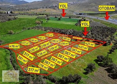 Helvacı Barbarosta 317m2 Tarlamız Satılık