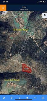 Bergama Avunduk Köyünde Asfalt Yol Üzeri 40 Dönüm Tarla