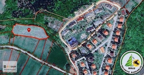 Bolu Abant'a 19 Km Mesafede Yenisefa'da 4232 M2 Satılık Tarla