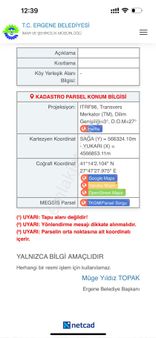 Ergene Marmaracıkta Satılık 4750 M2