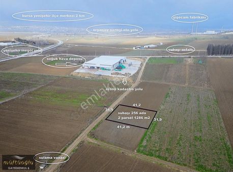 Yenişehirin Göz Bebeği Subaşı Mahallesinde Satılık Arazi