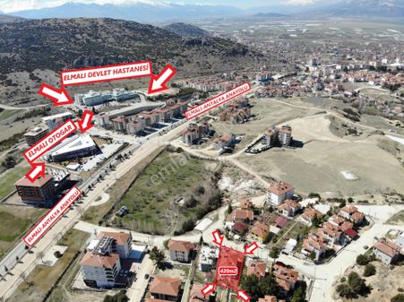 Antalya Elmalı Devlet Hastanesi Ve Otogar Karşısında 420m2 Arsa İçerisinde Satılık Villa