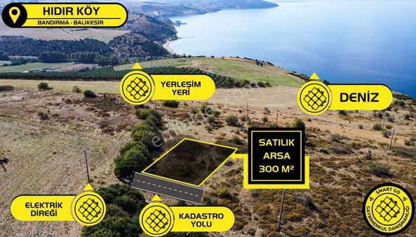 Hıdır'da 300 M² Deniz Manzaralı Satılık Arsa