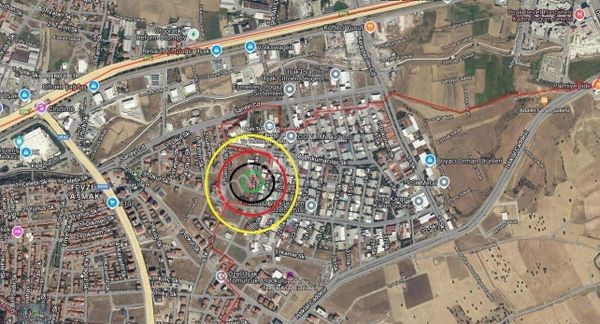 Bir Eylül Sanayi Yanı 3 Kat İmarlı Arsa