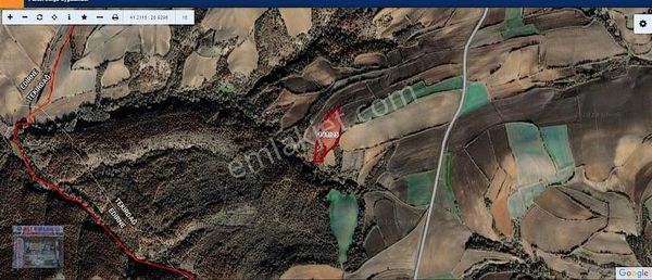 Tekirdağ Hayrabolu Kabahöyük'de 10.721metre Tek Tapu