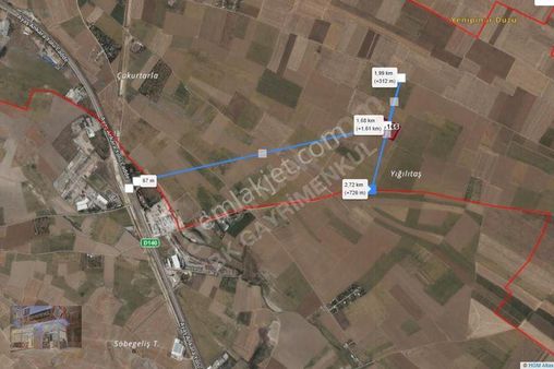 Bk Gayrimenkulden İlyakutta Satılık Tarla