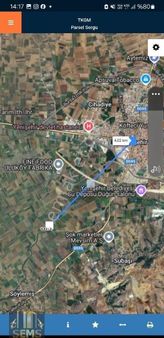 Fiyatı Düştü Şems Gayrimenkulden Hobi Bahçesi Resmi Yolu Var, Yer Altı Suyu Hazır, Telçit Yapılı.