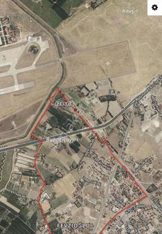 Yeni Açılan Havaalanı Yolu Üzeri 1106m2 Villa Parseli