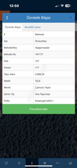 Bandırma İlkim Gayrimenkulden Dursunbey 3 Dönüm Tek Tapu Satılık Tarla