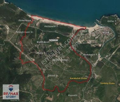 Şile Kurfallı'da Satılık % 20 İmarlı Arsa