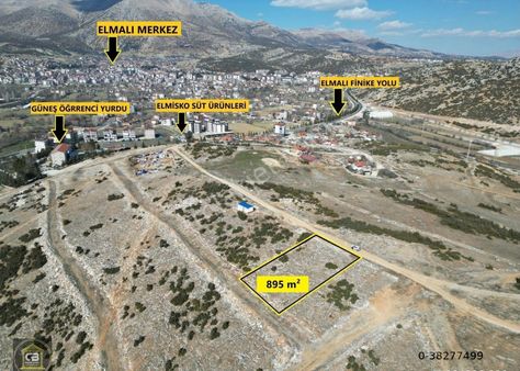 Emalı Yeni Mahalle Hal Mevkiinde 895 M² Arsa Satılıktır