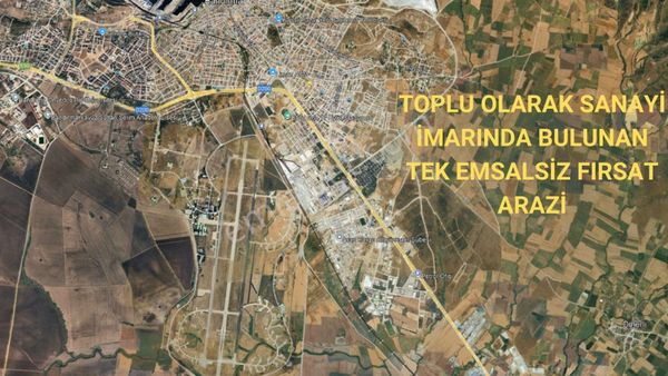 Bandırma'da Emsalsiz Sanayi İmarlı Satılık Arazi