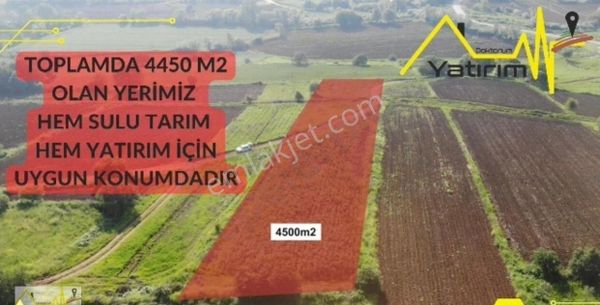 Bandırma Yeni Ziraatlide Eşsiz Güzellikte Satılık Tarla